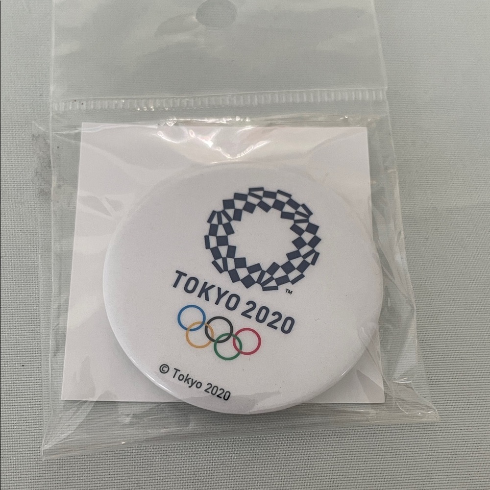 Tokyo 2020 Olympic Pin Button